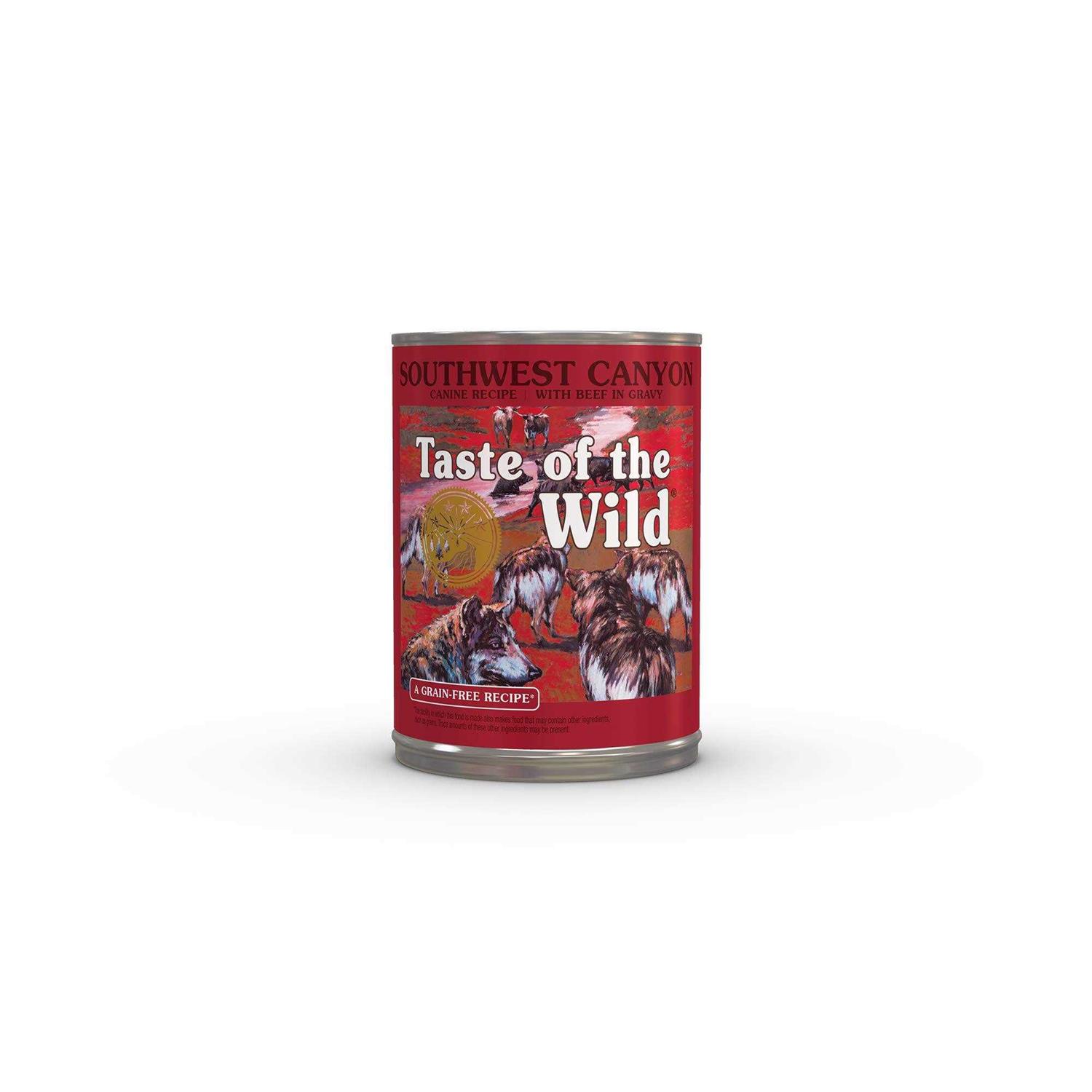 Taste of The Wild Southwest Canyon Canned Dog Food Case - Pet Supplies online store