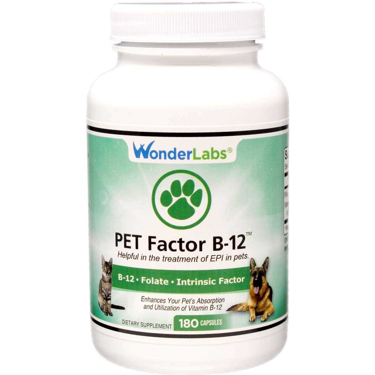 Wonder Laboratories Pet Factor B-12 B-12 - Pet Supplies online store