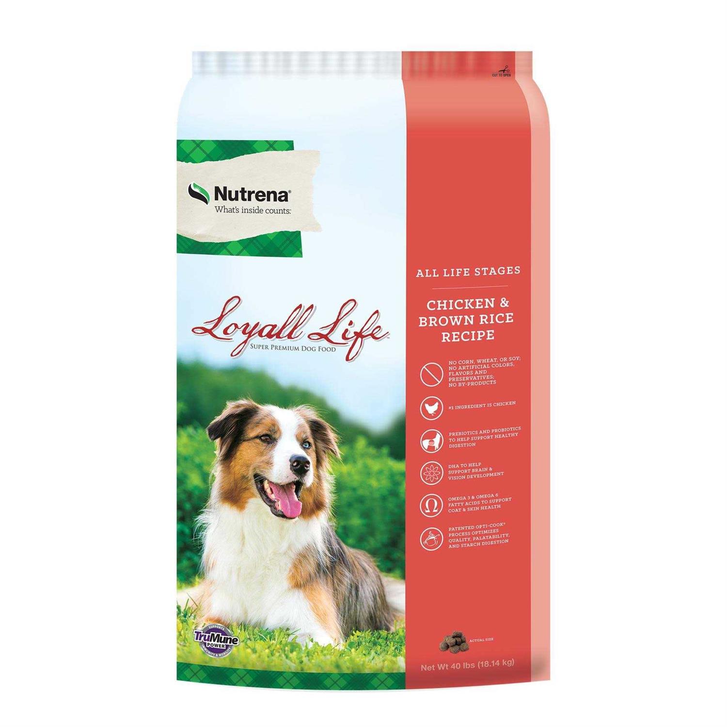 Loyall Life All Life Stages Chicken Brown Rice Dog Food - Pet Supplies online store
