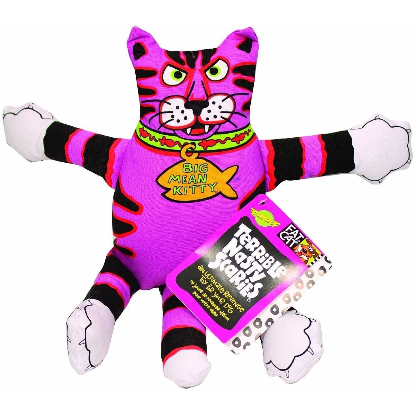 Fat Cat Terrible Nasty Scaries Dog Toy - Pet Supplies online store