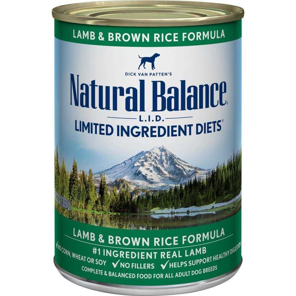 Natural Balance L.I.D. Lamb & Brown Rice Formula Dog Food - Pet Supplies online store