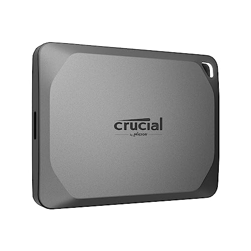 Crucial X9 Pro for Mac 4TB Portable SSD - Up to 1050MB/s Read and Write - Mac Ready, with Mylio Photos+ Offer - USB 3.2 External Solid State Drive - CT4000X9PROMACSSD9B02