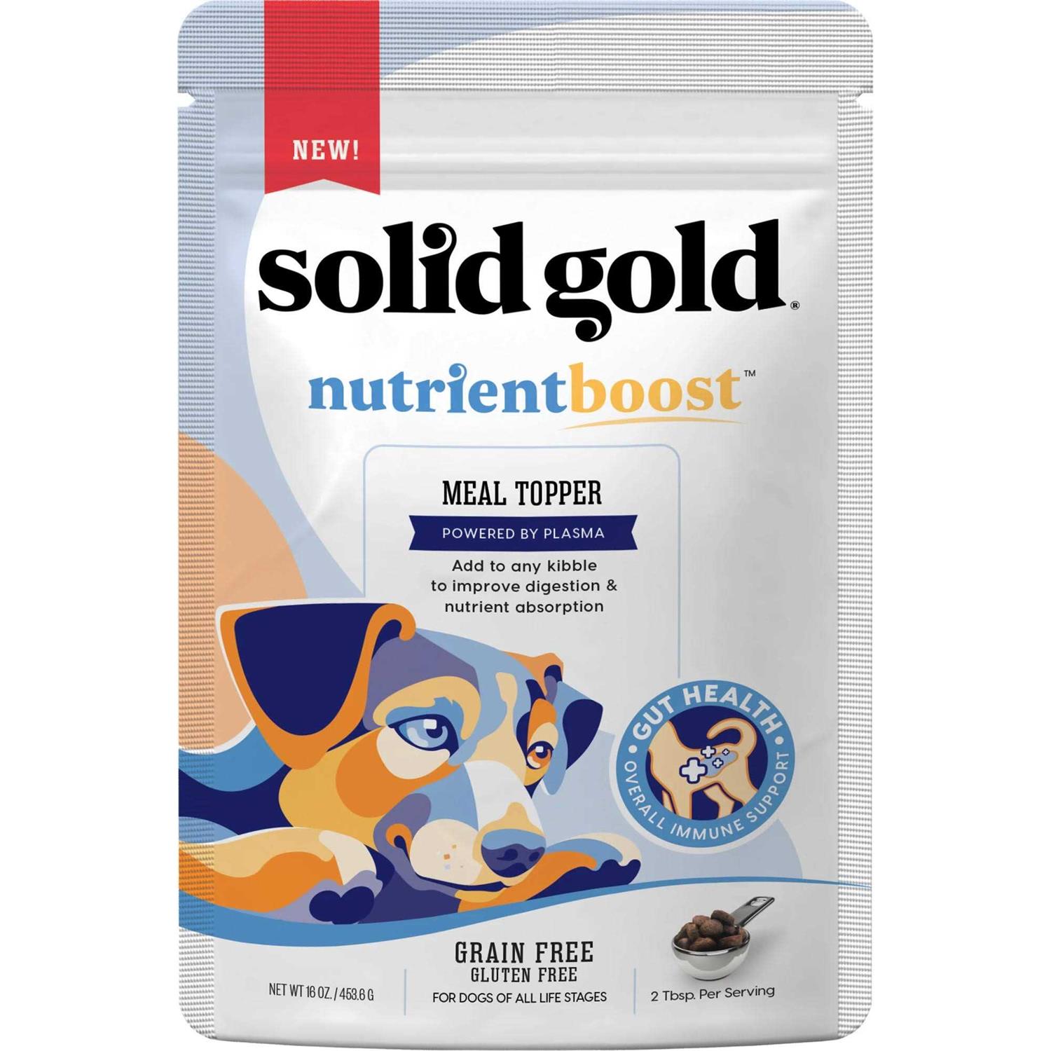 Solid Gold Nutrient Boost Grain Free Dog Food Topper - Pet Supplies online store