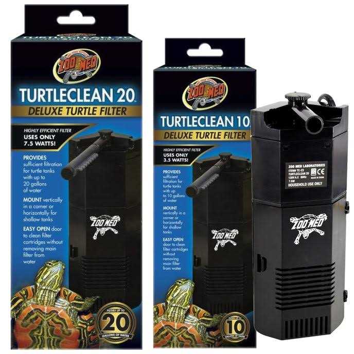 Zoo Med TurtleClean Deluxe Turtle Filter - Pet Supplies online store