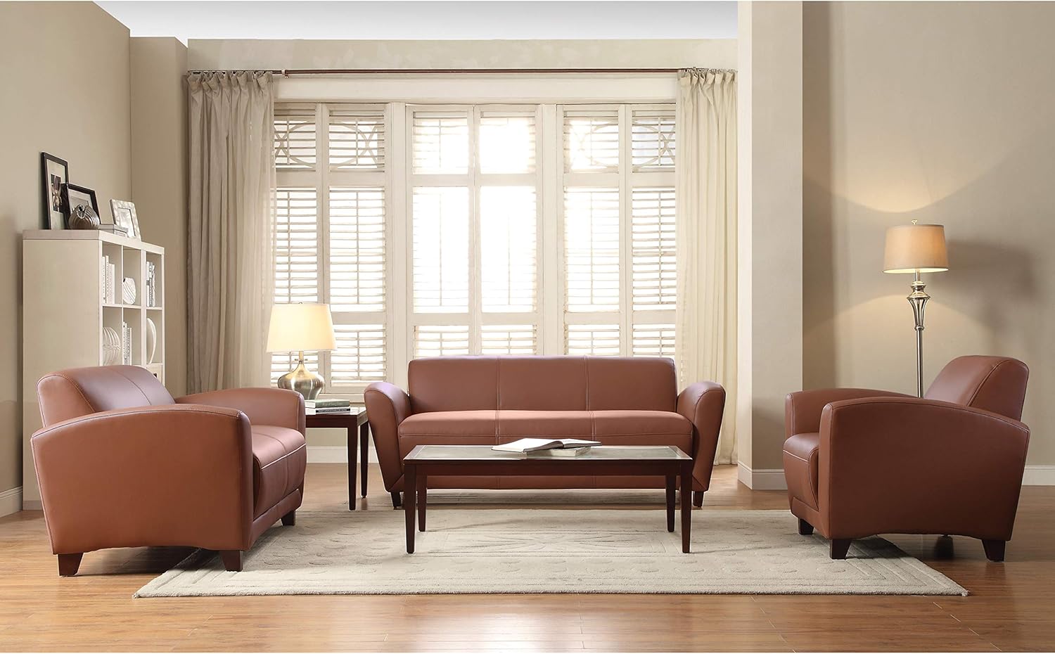 Lorell LLR68946 - Reception Seating Collection Sofa