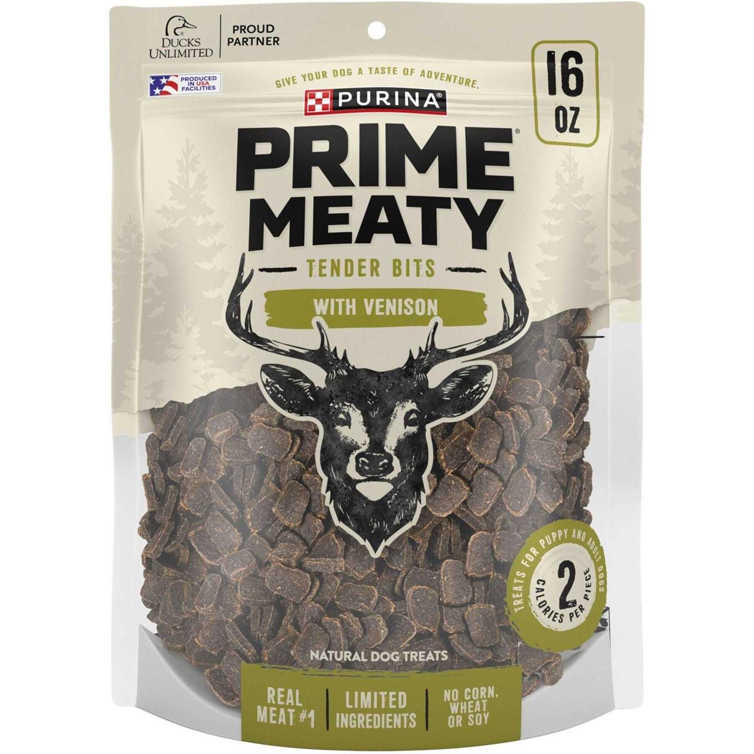 Purina Prime Bits with Wild Venison Natural Dog Treats - Pet Supplies online store
