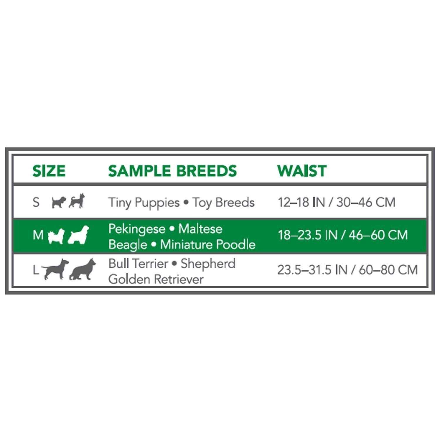 Vet's Best Comfort-Fit Disposable Male Dog Wraps - Pet Supplies online store