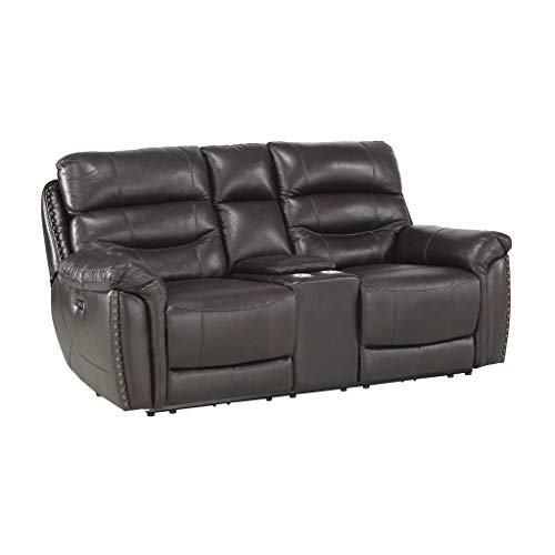 Homelegance 3-Piece Power Reclining Sofa Set, Brown
