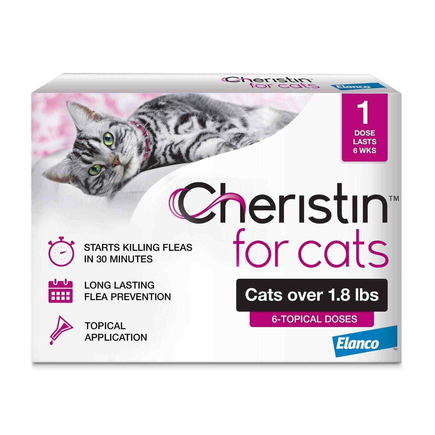 Cheristin Flea Treatment for Cats - Pet Supplies online store