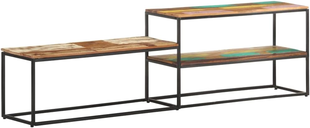 TV Stand, Bookcases Small End Table Farmhouse Coffee Table Tv Unit Suitable for Office Entryway Small Spaces Living Room 70.9