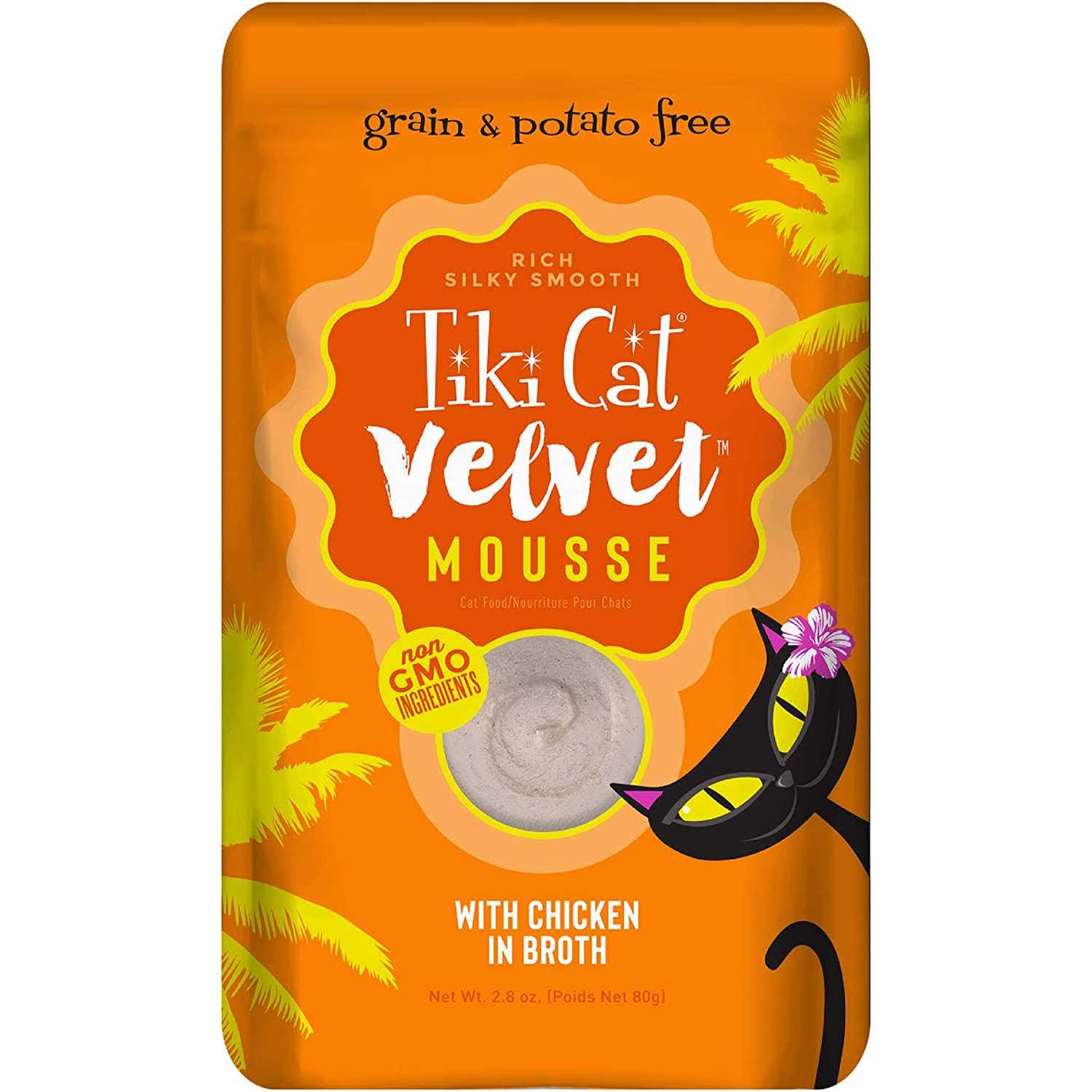 Tiki Cat Velvet Mousse Chicken Cat Food - Pet Supplies online store