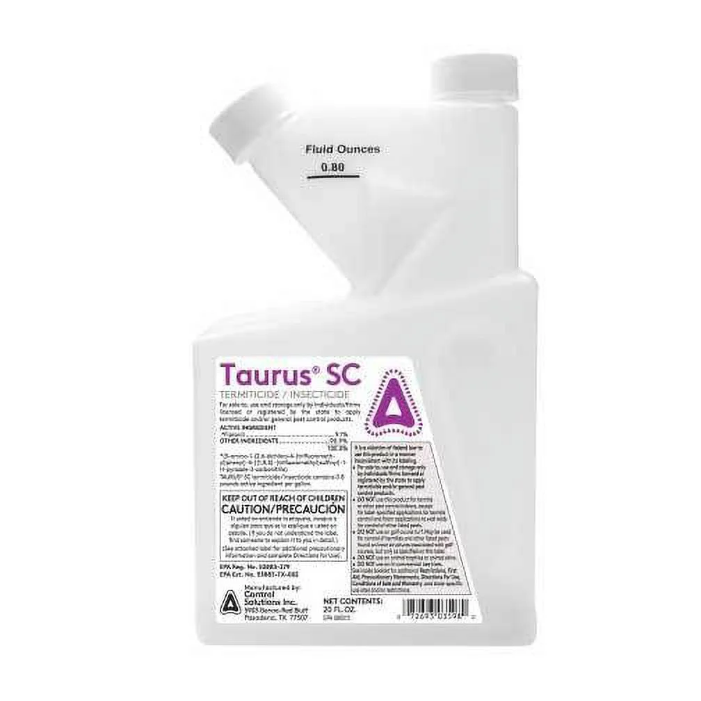 Taurus SC 78oz- Fipronil Termiticide Compare to Termidor SC