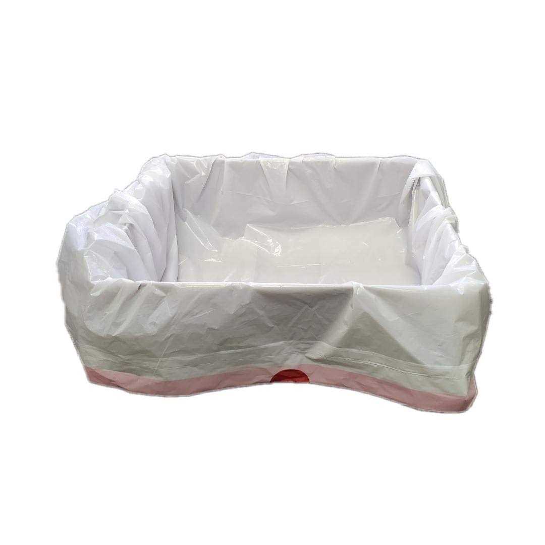 Extra heavy duty jumbo cat litter box liners 20 count cat waste liners - Pet Supplies online store