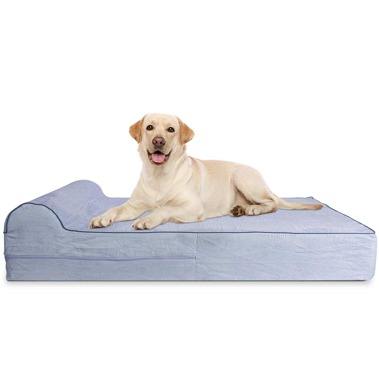 Kopeks Dog Bed with Pillow Orthopedic Memory Foam - Pet Supplies online store