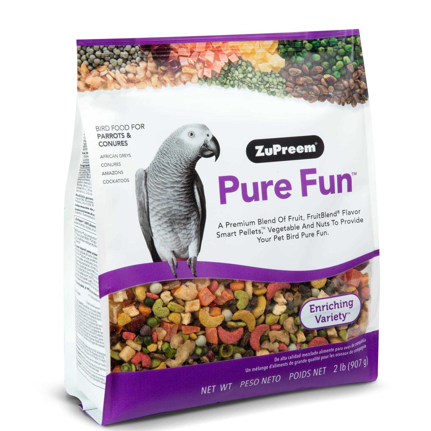 Zupreem Pure Fun Bird Food - Pet Supplies online store