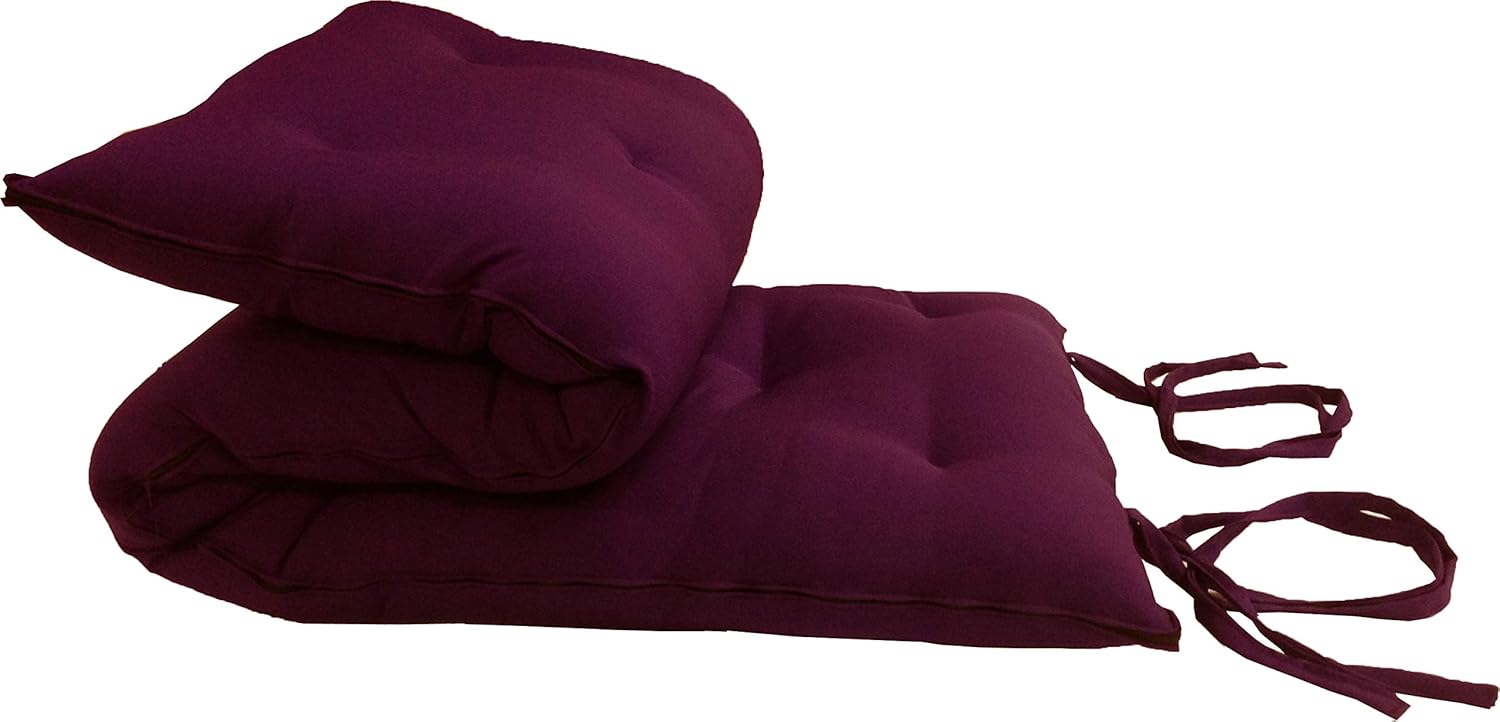 D&D Futon Furniture Traditional Japanese Floor Rolling Futon Mattress, Foldable Bed (Burgundy, 80 x 39 x 3 (in) Twin Size)