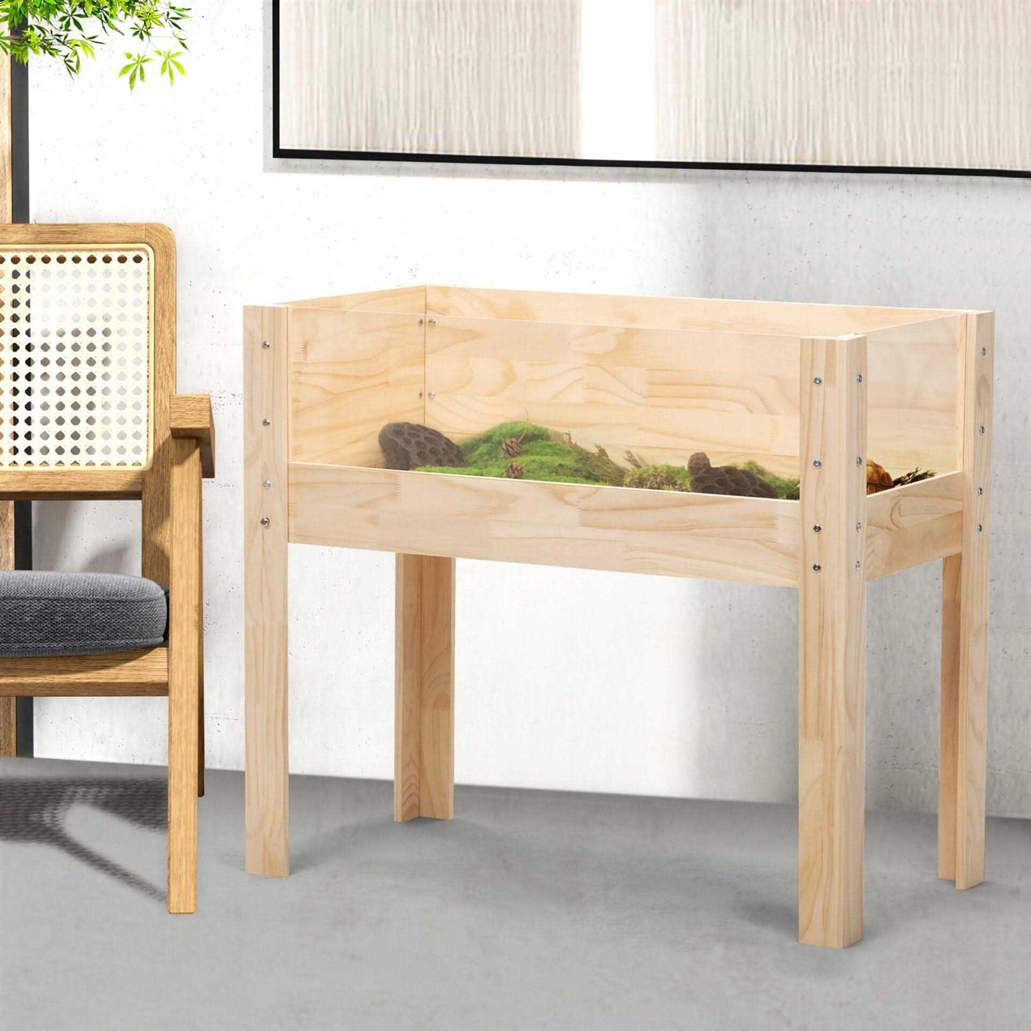 Coziwow Wooden Tortoise Habitat with A Waterproof Cloth - Pet Supplies online store