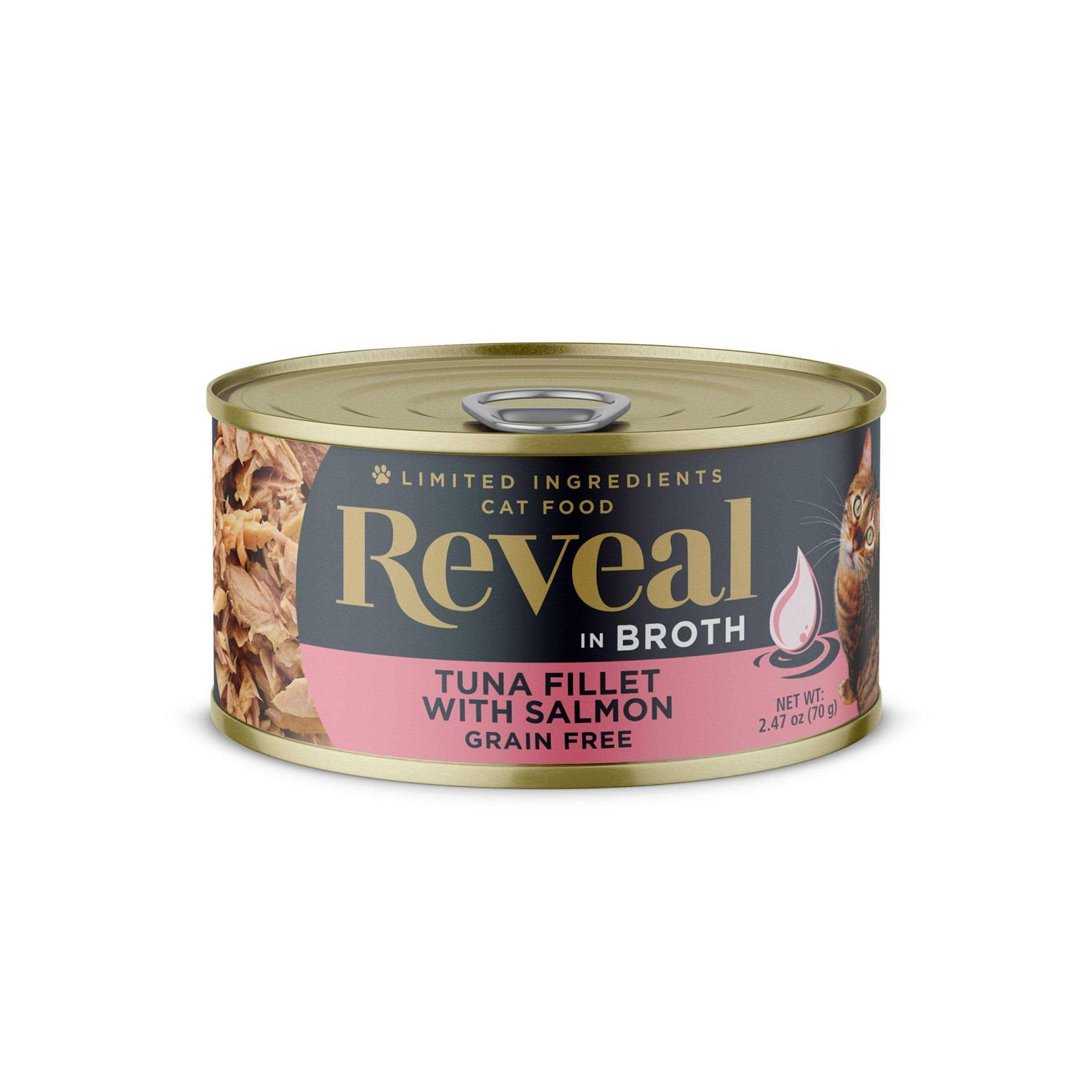 Reveal Grain Free Tuna Fillet Broth Wet Cat Food - Pet Supplies online store