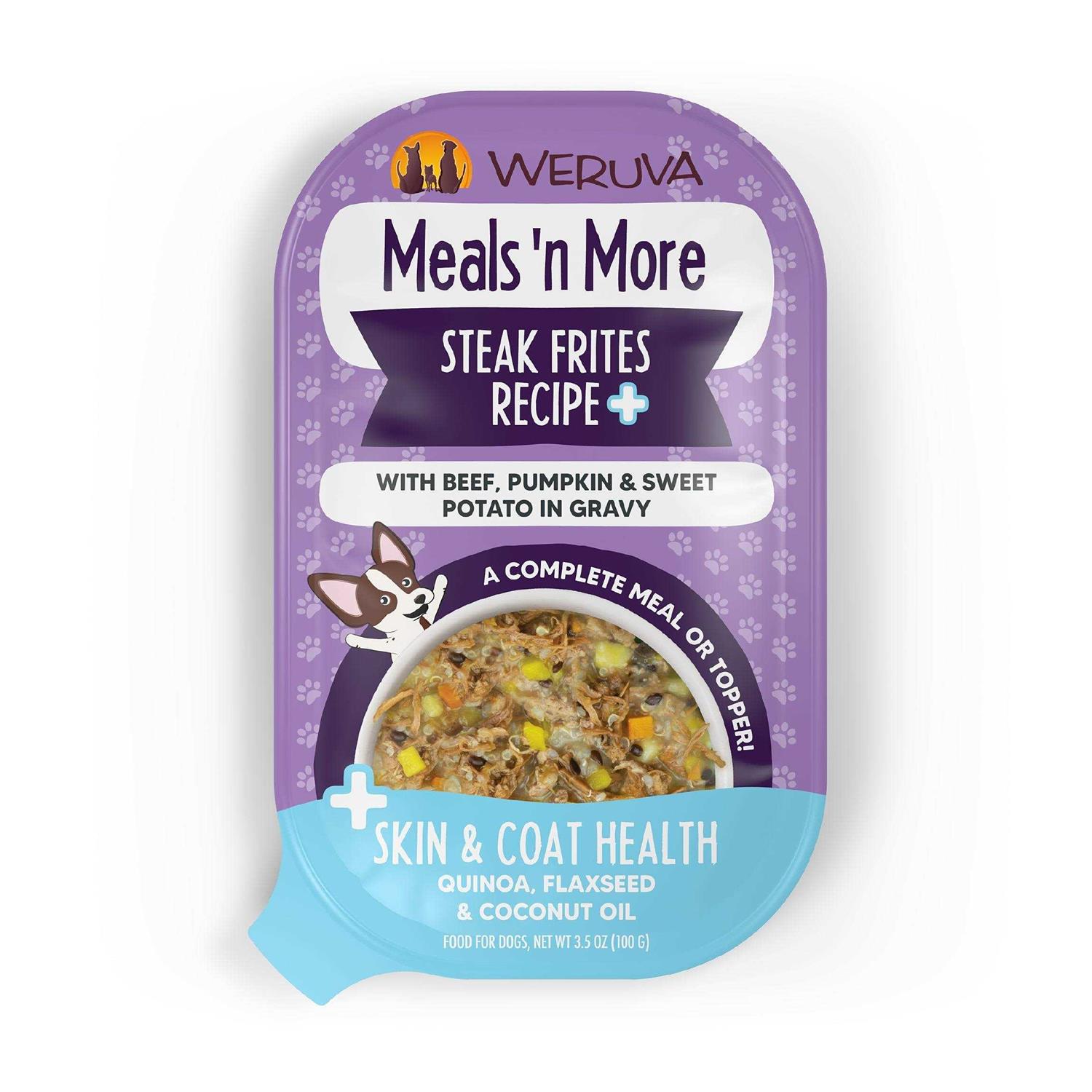 Weruva Steak Frites Meals n More Canned Dog Food - Pet Supplies online store