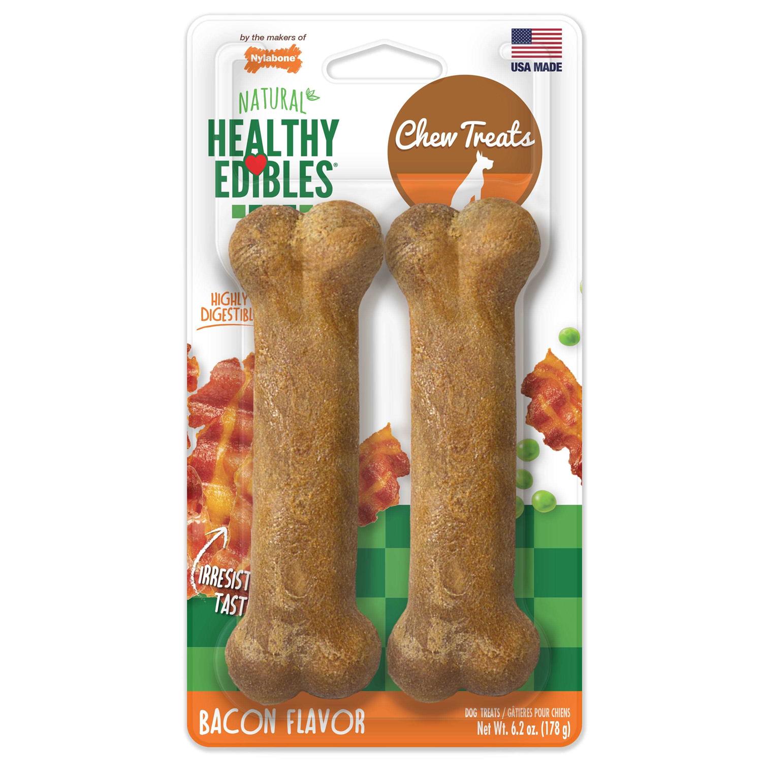Nylabone Healthy Edibles Bacon Chew - Pet Supplies online store