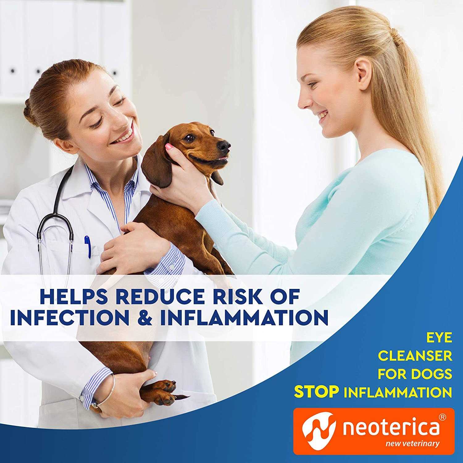 Beloved Pets Cat & Dog Eye Wash Drops & Tear Stain Remover Cleaner Eye Infection Treatment Helps Prevent Pink Eye - Pet Supplies online store