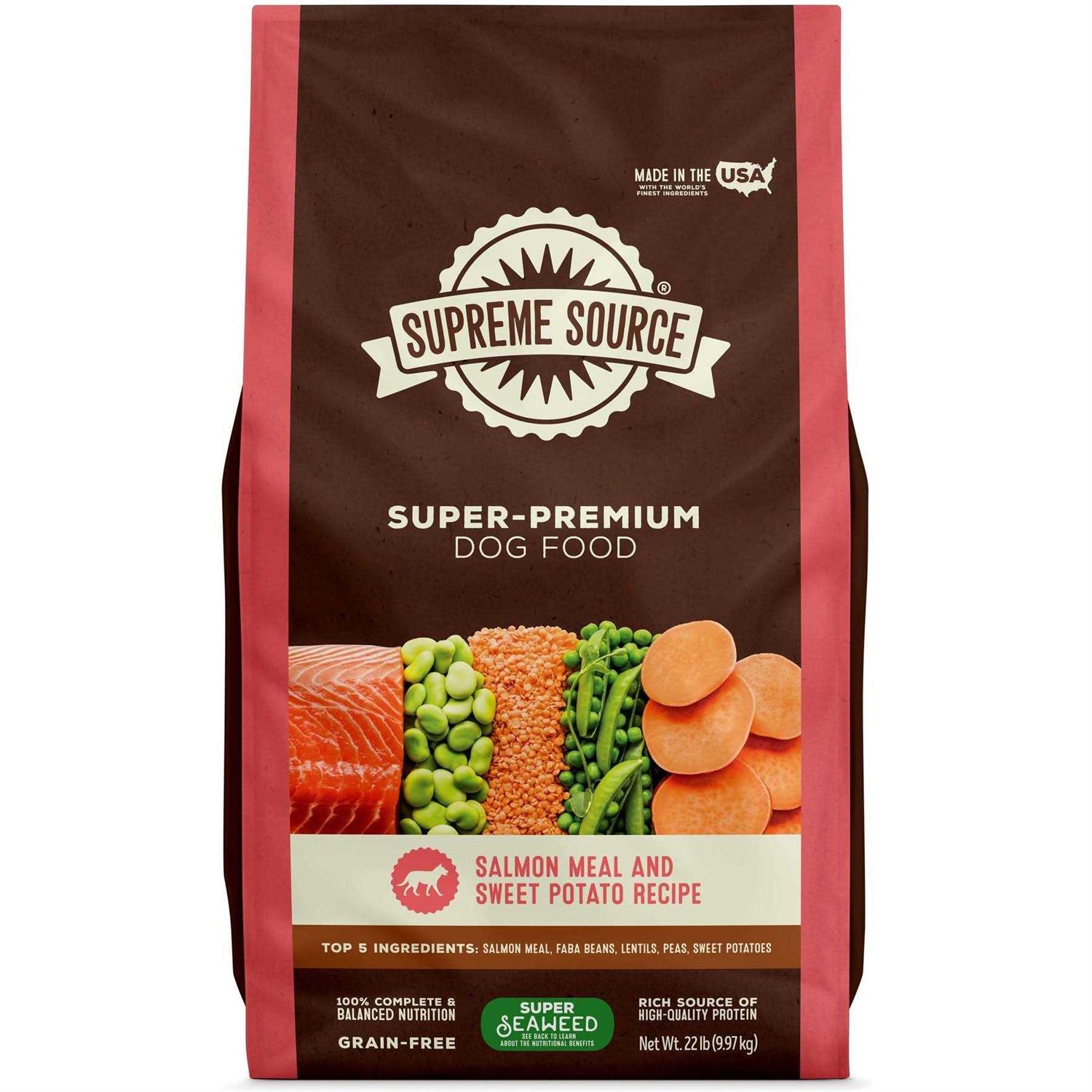Supreme Source Grain Free Meal and Sweet Potato Recipe Dog Food - Pet Supplies online store