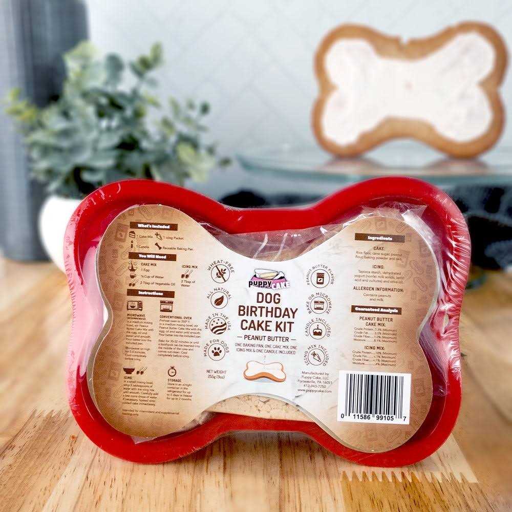 Puppy Cake Dog Birthday Cake Kit - Pet Supplies online store