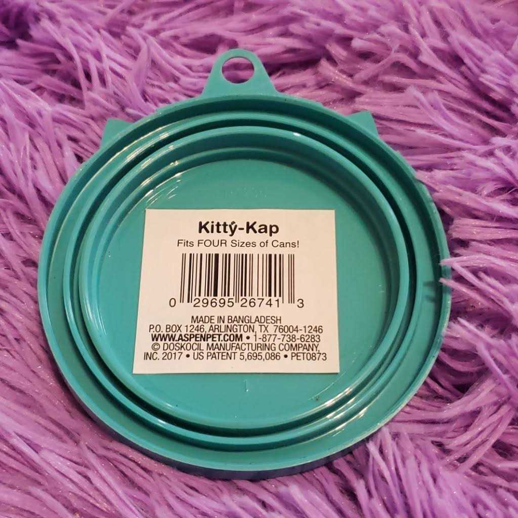 Aspen Pet Kitty Kap Cat Food Can Cover - Pet Supplies online store