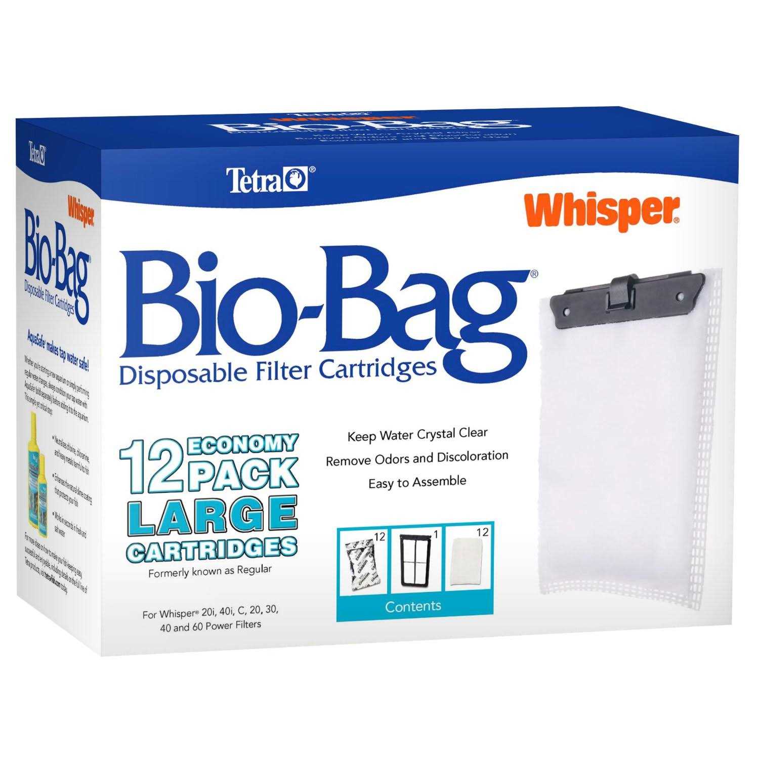 Tetra Filter Cartridges Whisper Bio-Bag - Pet Supplies online store
