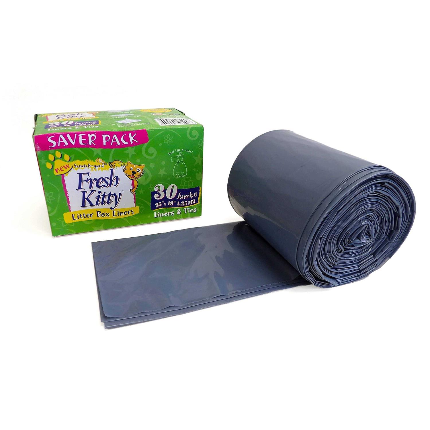 Fresh Kitty Litter Box Liners - Pet Supplies online store