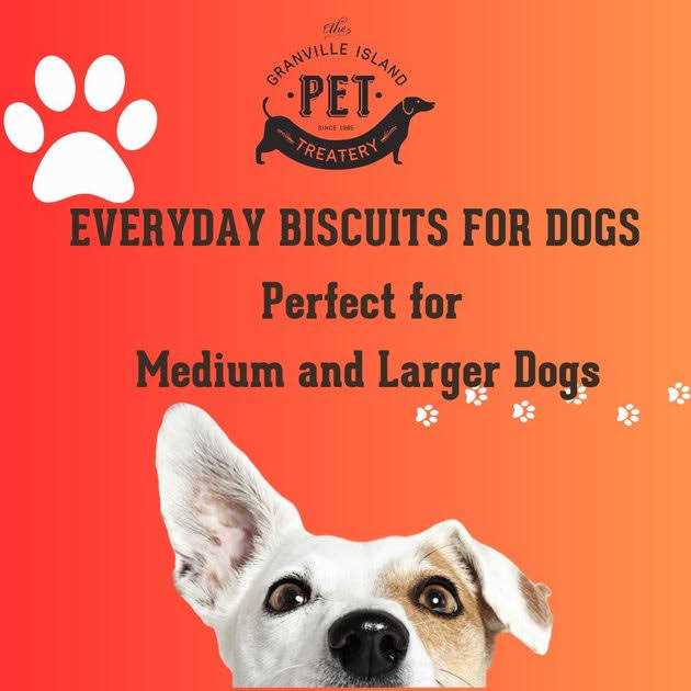 Granville Island Pet Treatery Pets Agree Breath Large Biscuit Crunchy Dog Treats - Pet Supplies online store