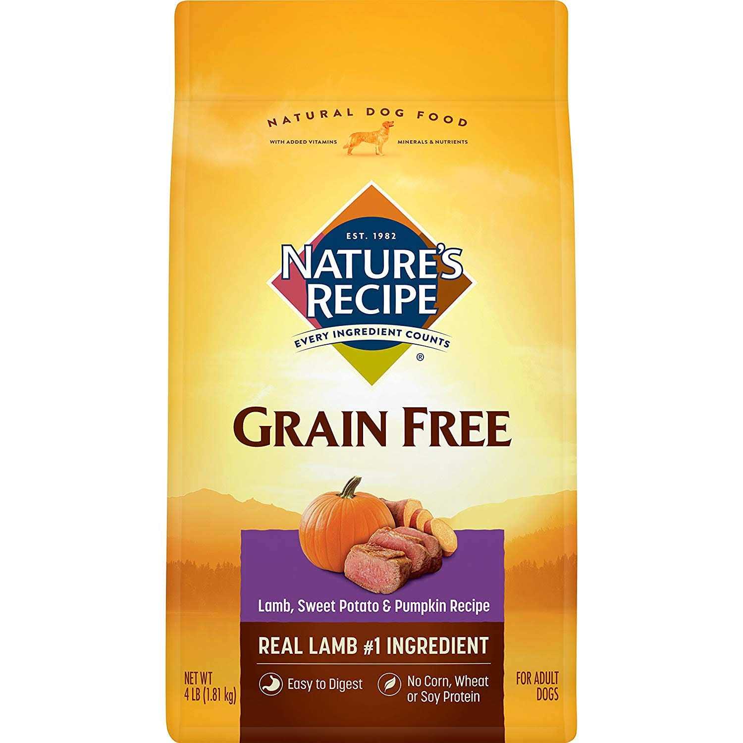 Nature's Recipe Grain Free Dry Dog Food - Pet Supplies online store