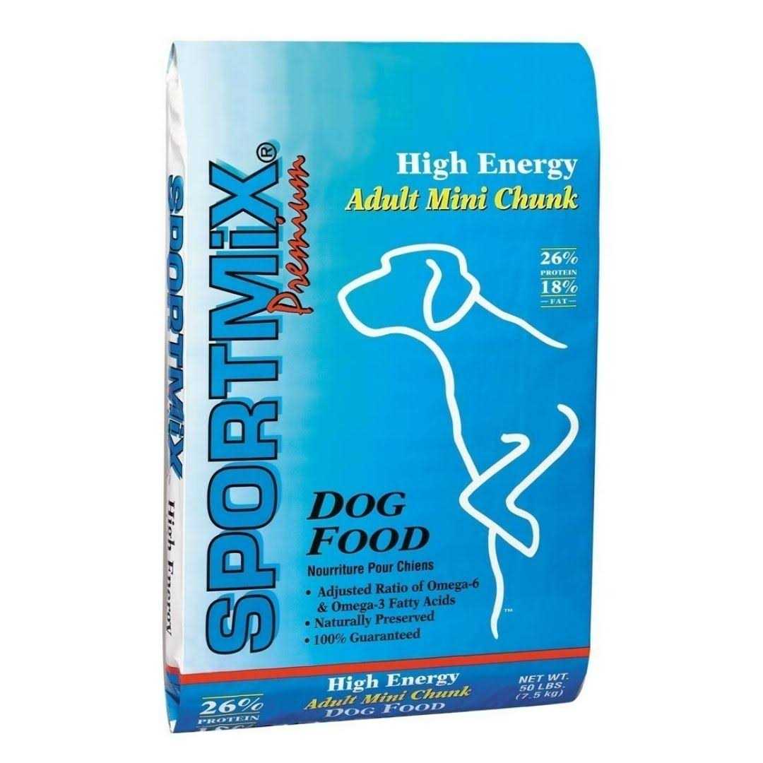 Sportmix Premium High Energy Adult Mini Chunk Dry Dog Food - Pet Supplies online store