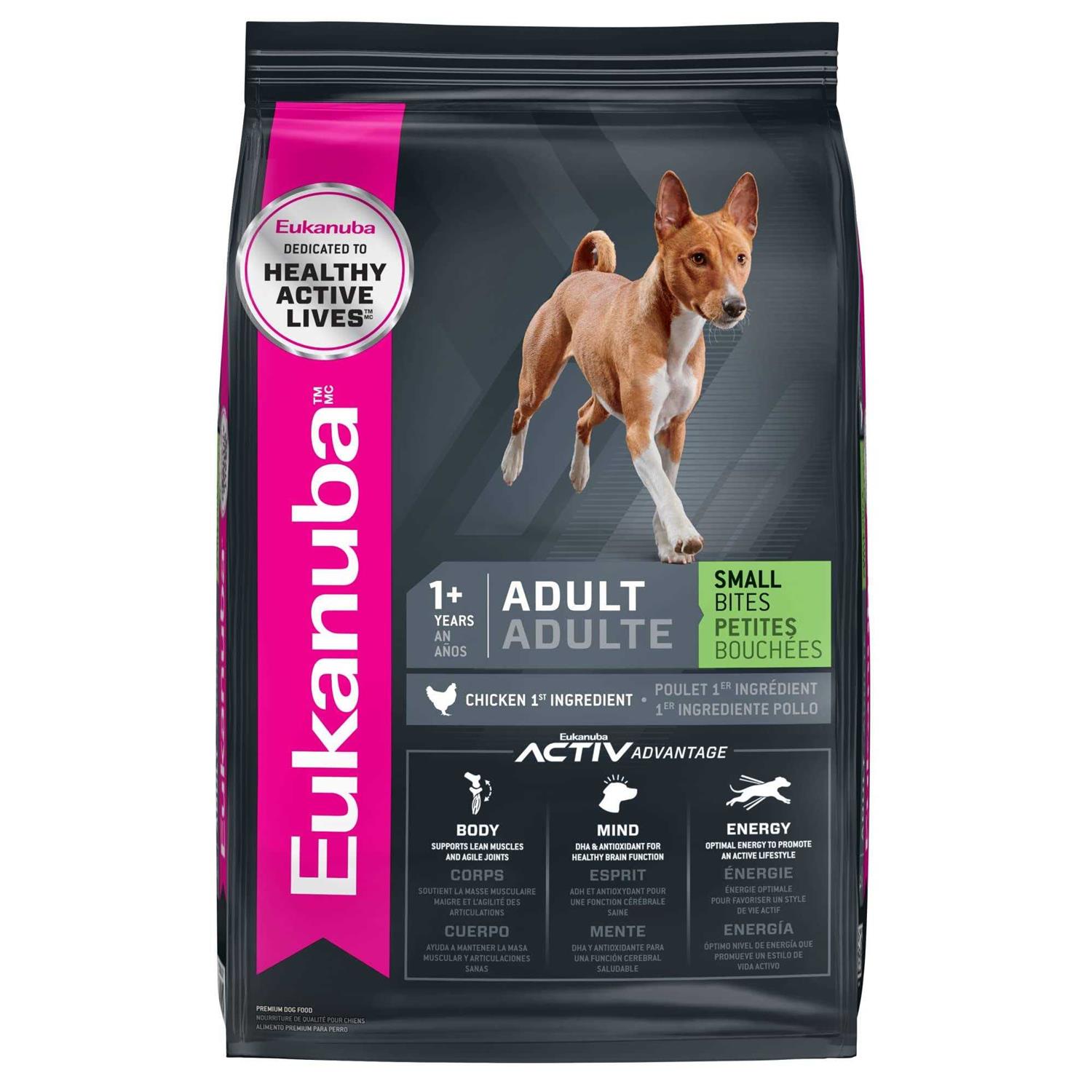 Eukanuba Adult Small Bites Dry Dog Food - Pet Supplies online store