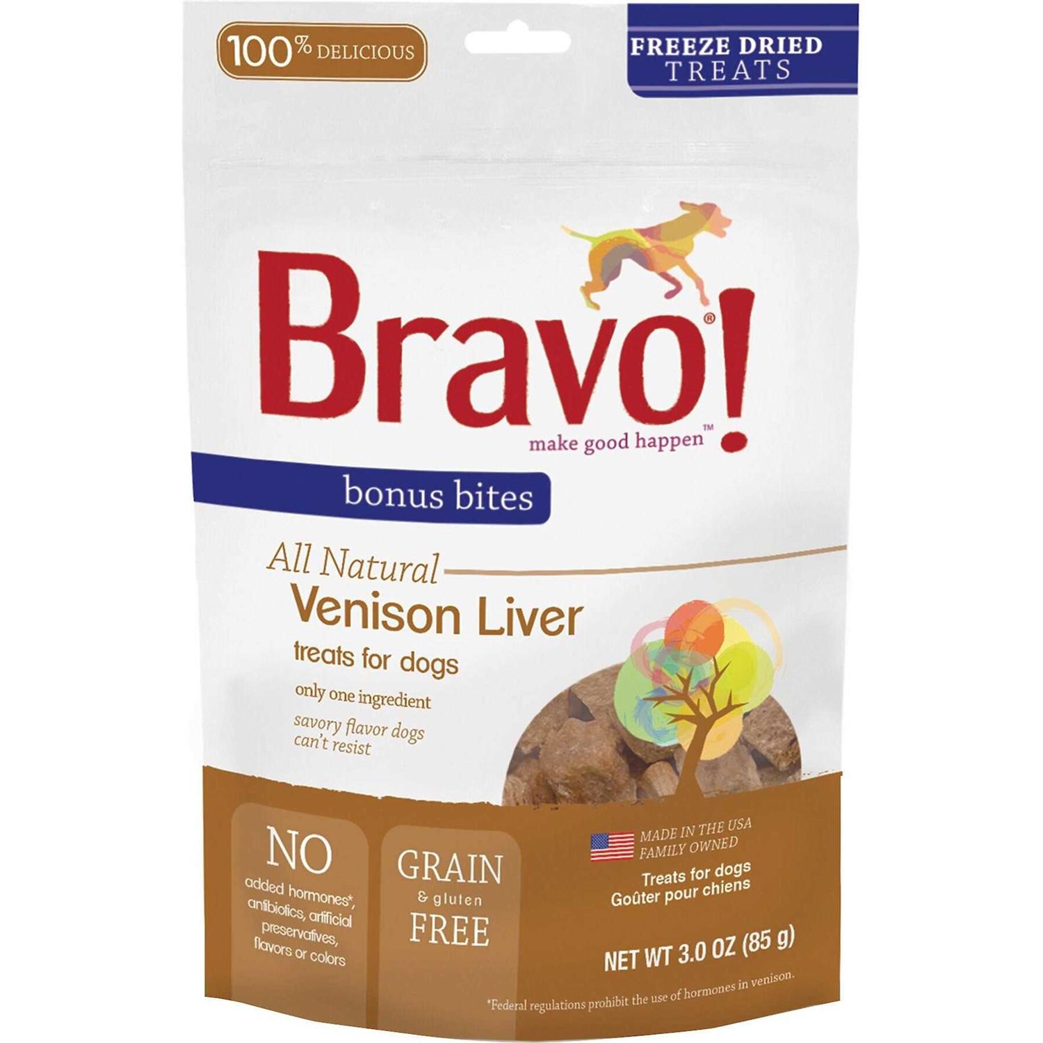 Bravo! Bonus Bites Freeze Dried Dog Treats - Pet Supplies online store