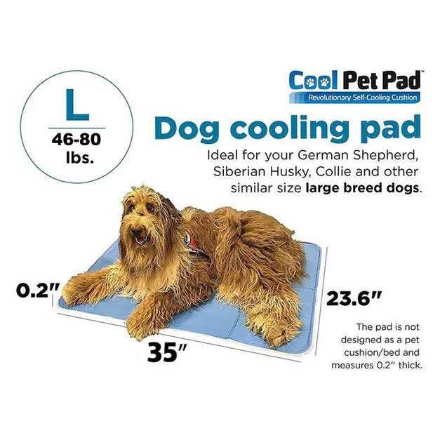 Cool Pet Pad The Green Pet Shop Sage Gray Self Cooling Pet Pad - Pet Supplies online store