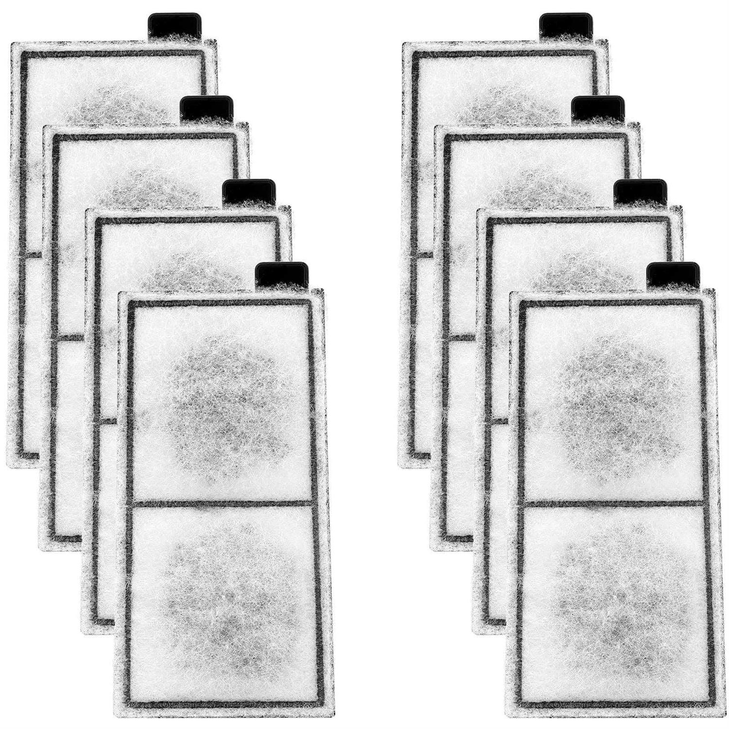 AQQA 8 Pack Aquarium Filter Cartridge Replacement Fish Tank Filter Cartridge Aquarium Internal Filter - Pet Supplies online store