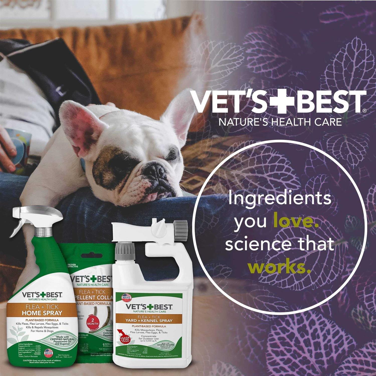 Vet's Best Flea and Tick Repellent Dog Collar - Pet Supplies online store