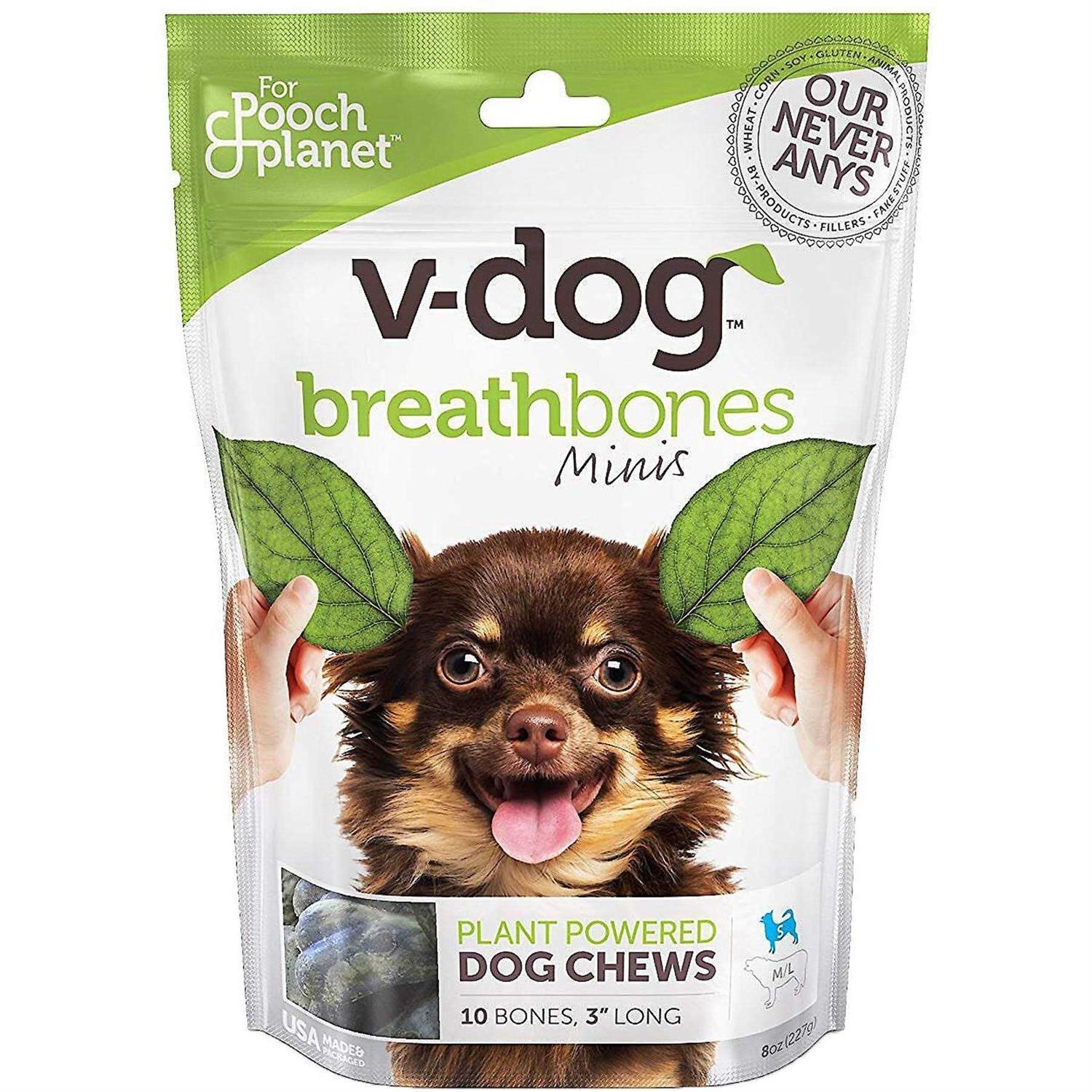 V-dog Breathbones Vegan dog Treats - Pet Supplies online store