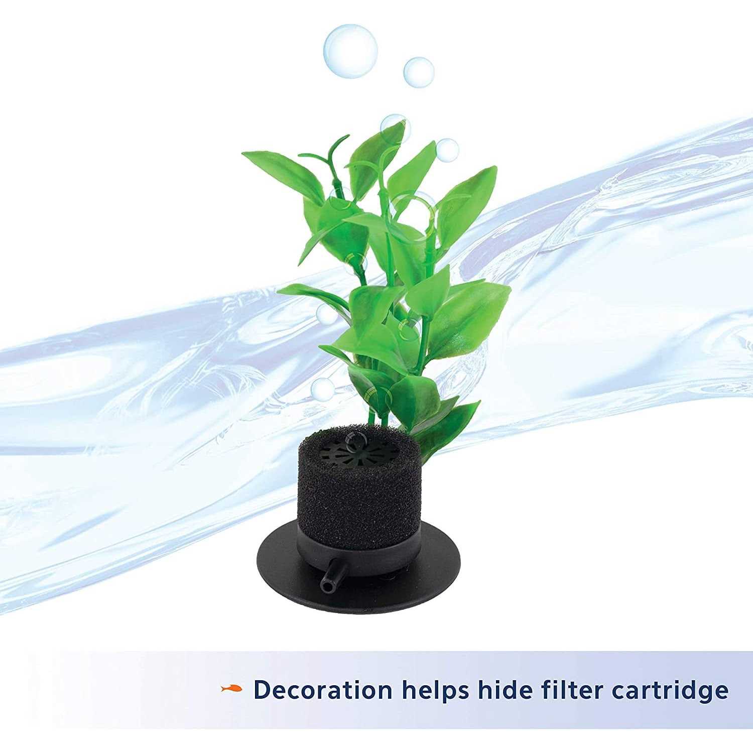 Aqueon Betta Filter with Natural Plant - Pet Supplies online store