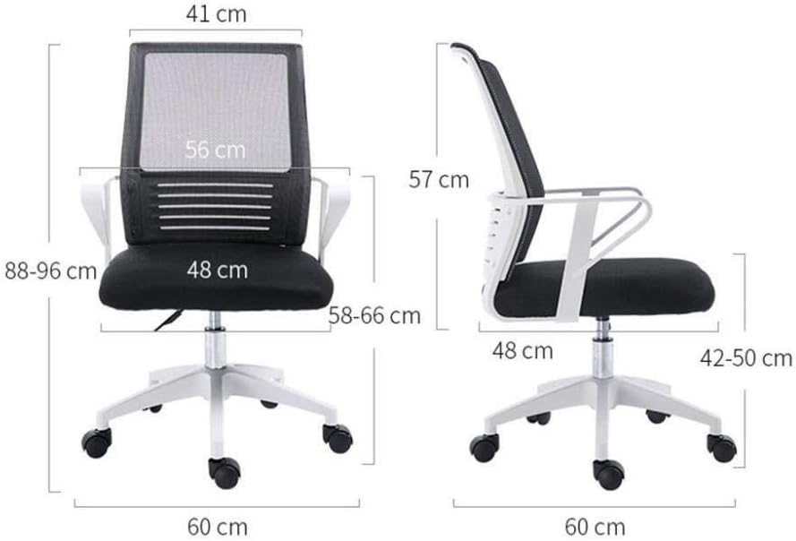 Office Chair,Office Staff Desk Chair, Comfortable Breathable Mesh Ergonomic Design Executive Student Chair