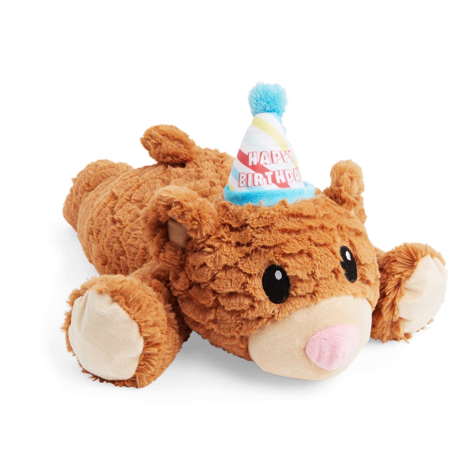 Youly 18" Birthday Snuggles Dog Toy - Pet Supplies online store