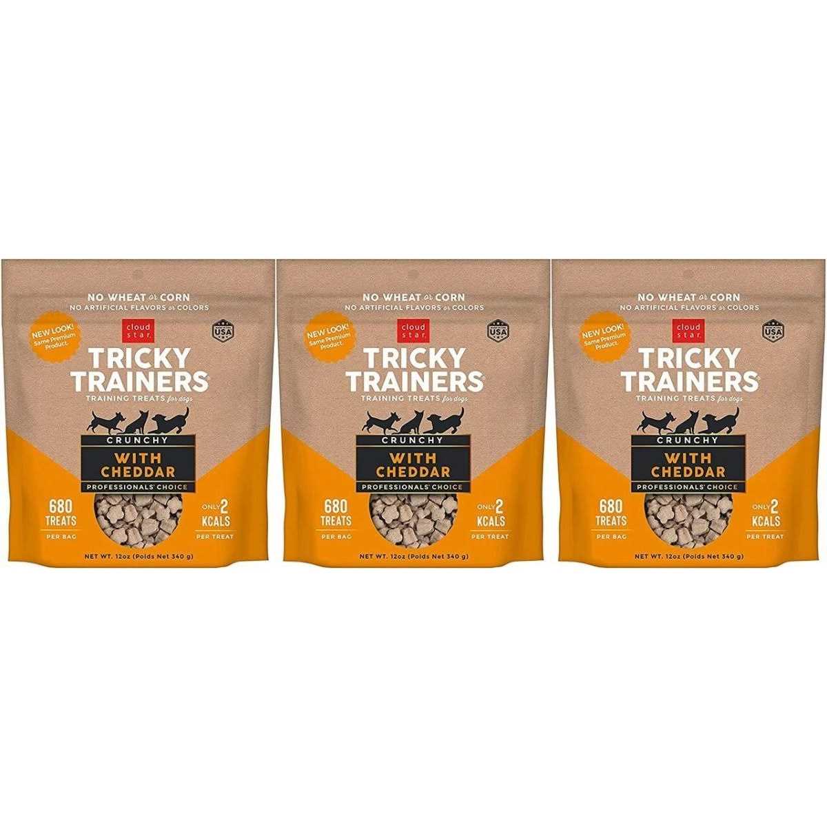 Cloud Star Crunchy Tricky Trainers Dog Treats - Pet Supplies online store