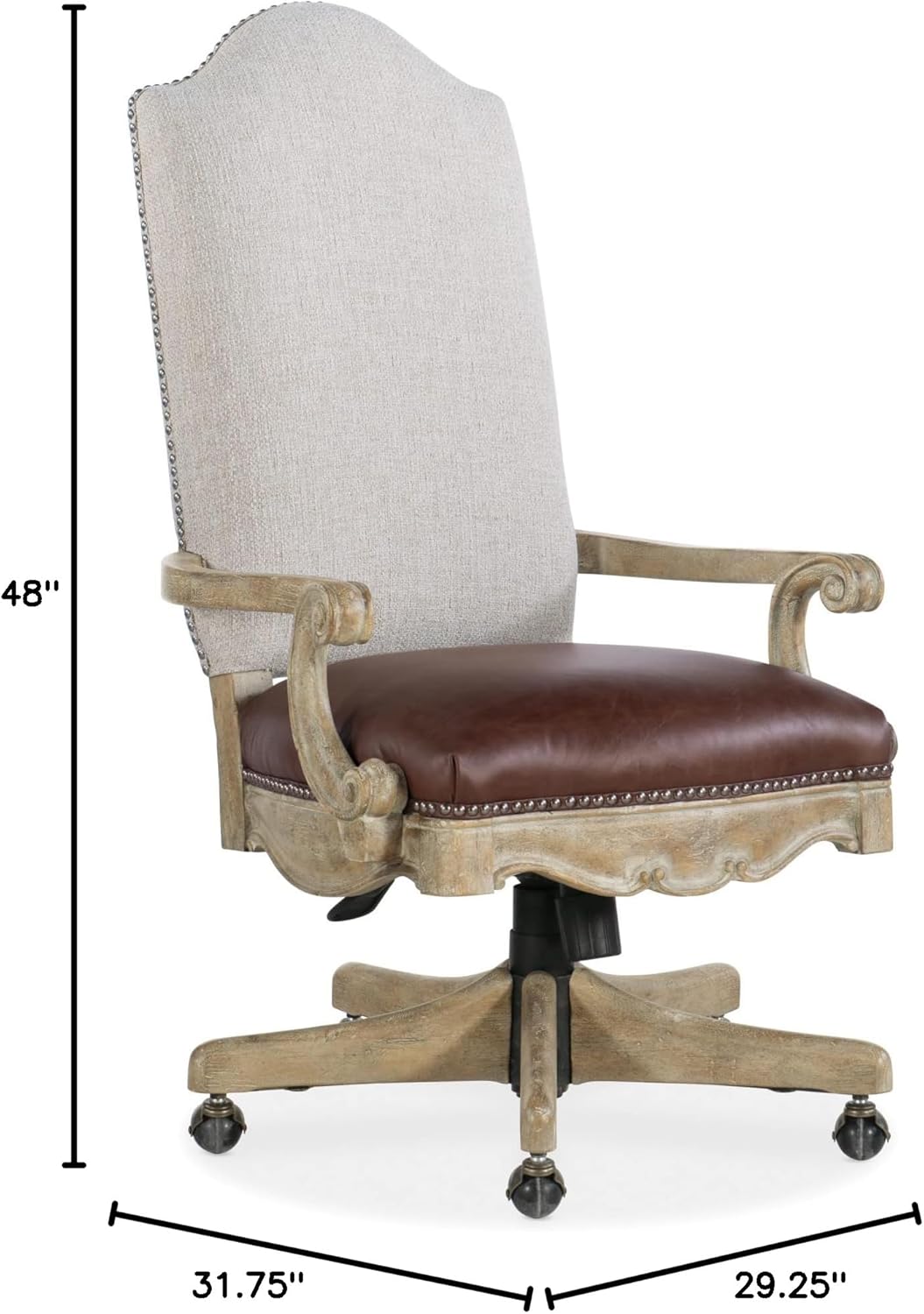 Hooker Furniture Home Office Castella Tilt Swivel Chair