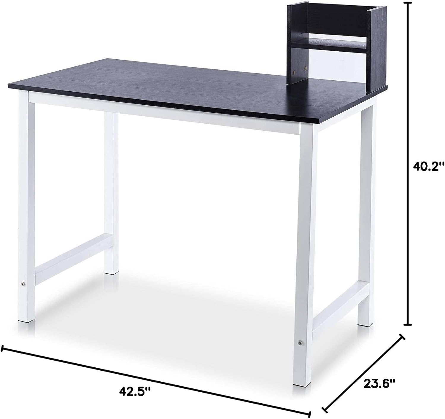 NC Computer Desk PC Laptop Table Study Home Office Writting Table Workstation Black