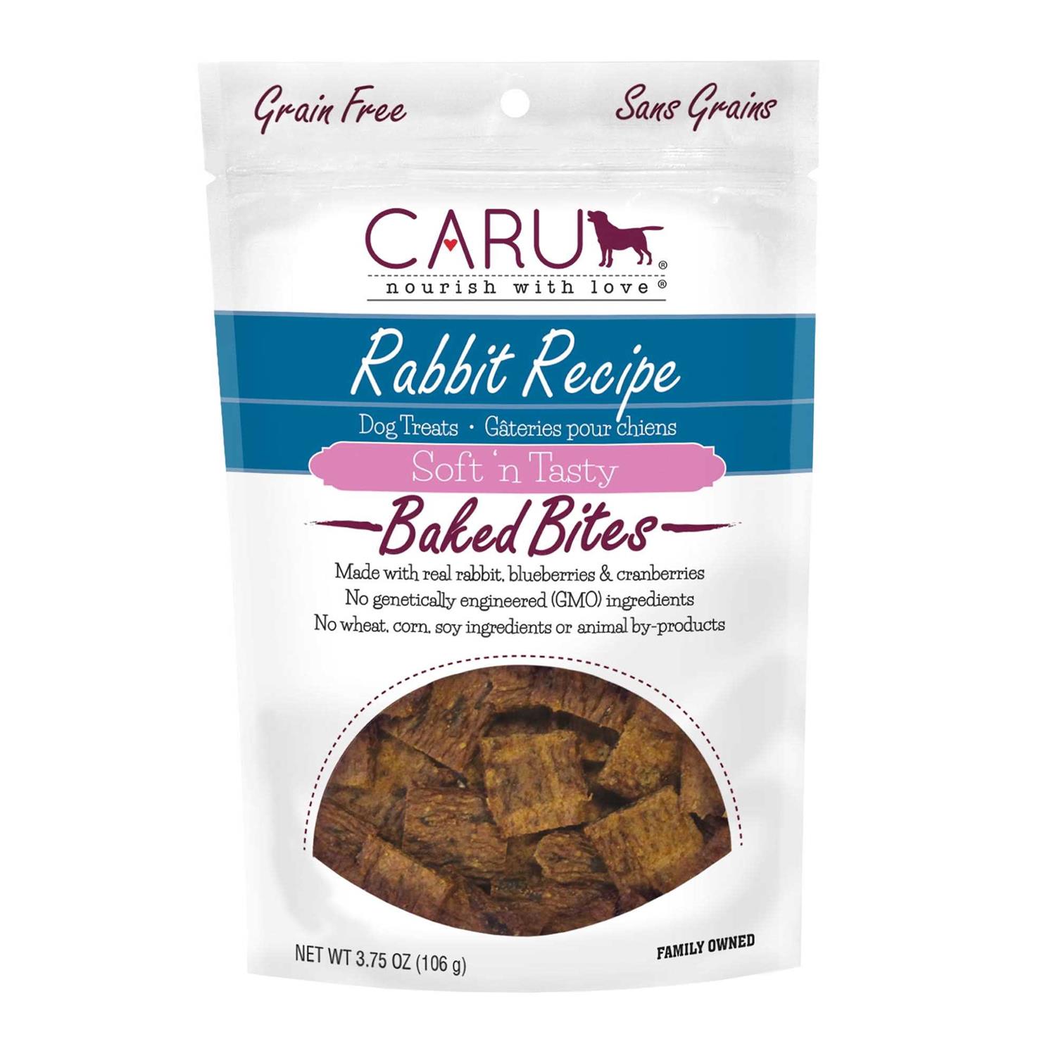 Caru Soft 'n Tasty Baked Bites Recipe Dog Treats - Pet Supplies online store