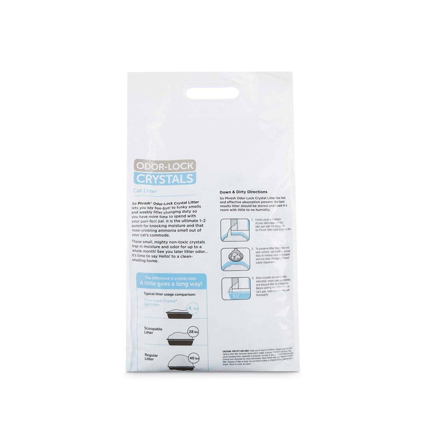 So Phresh Odor-Lock Crystal Cat Litter - Pet Supplies online store