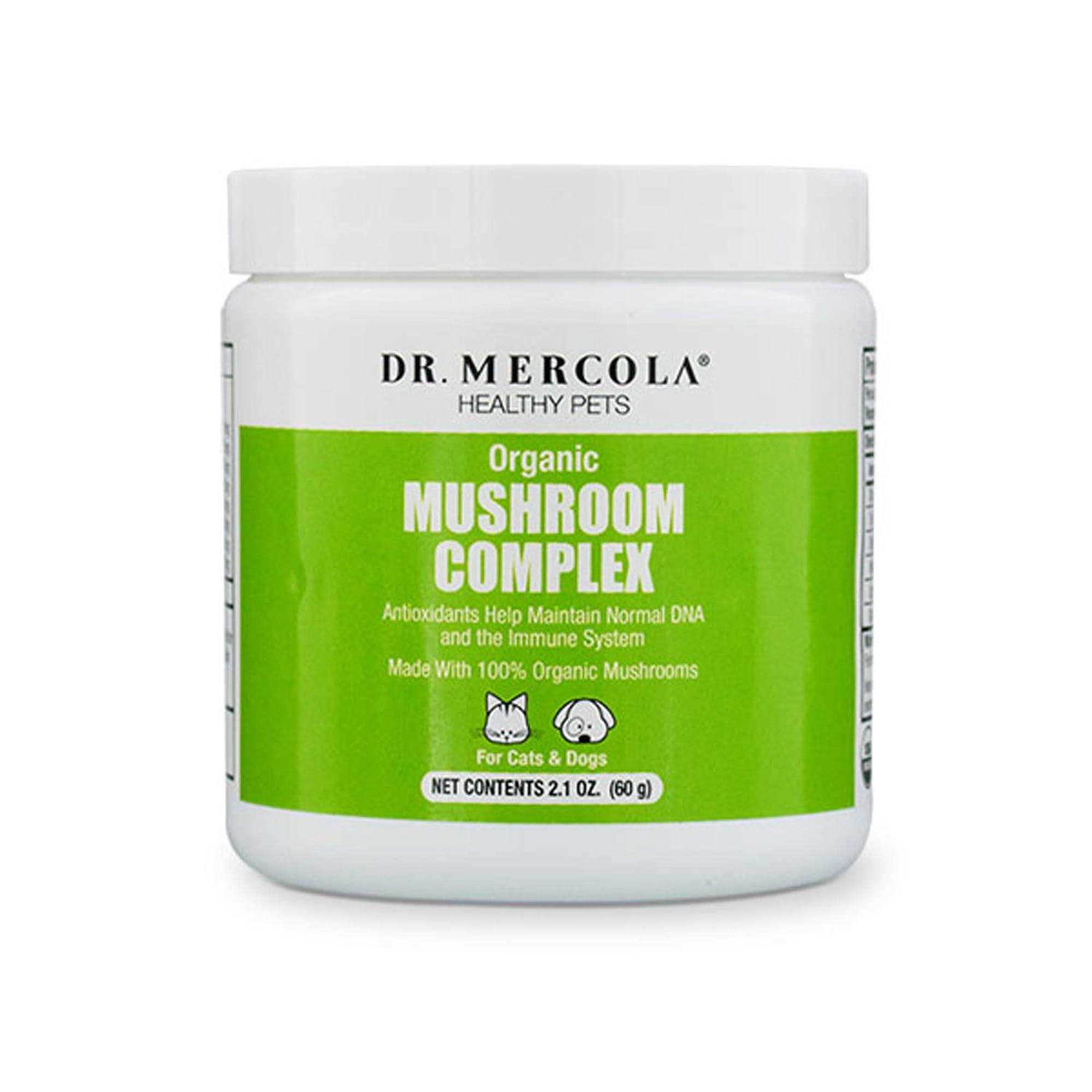 Dr. Mercola Organic Mushroom Complex for Pets - Pet Supplies online store
