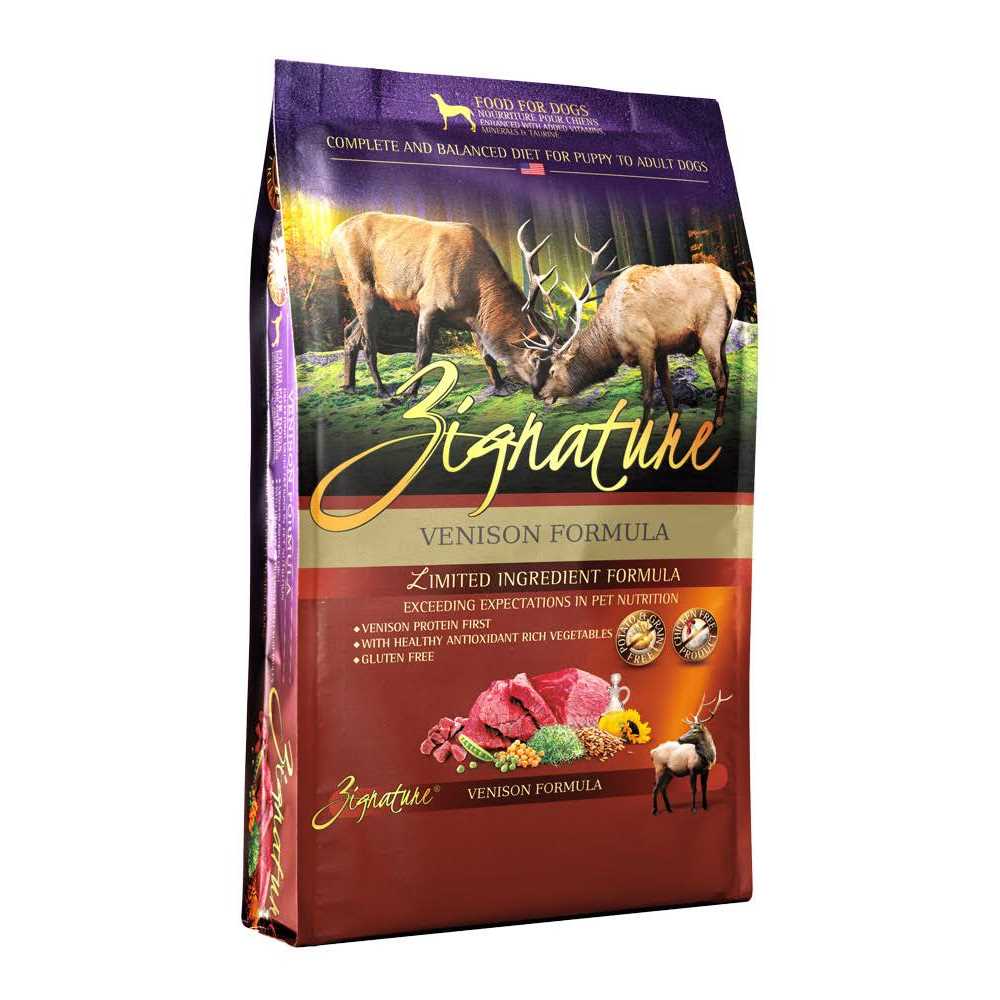Zignature Limited Ingredient Venison Formula Dry Dog Food - Pet Supplies online store