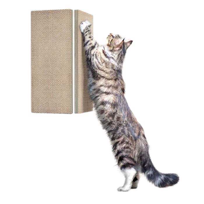 Way Basics Cat Scratcher Corner Wall Mounted - Pet Supplies online store